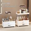 High-End Skincare and Makeup Organizer: Large Capacity Cosmetic Storage Box and Dressing Table Rack