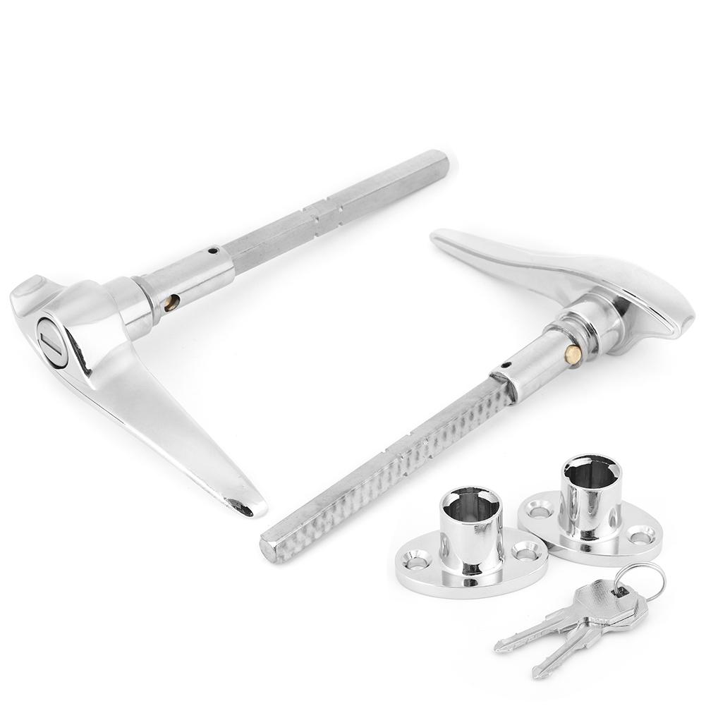 Paslanmaz Çelik Araba Dış Kilitlenebilir Kapı Kolları Ford 3 Pencere Coupe 19321934 için Uygundur