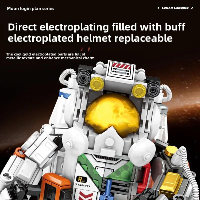 Astronaut building blocks Aerospace Building blocks Aerospace astronaut model bricks Childrens toys Childrens gifts