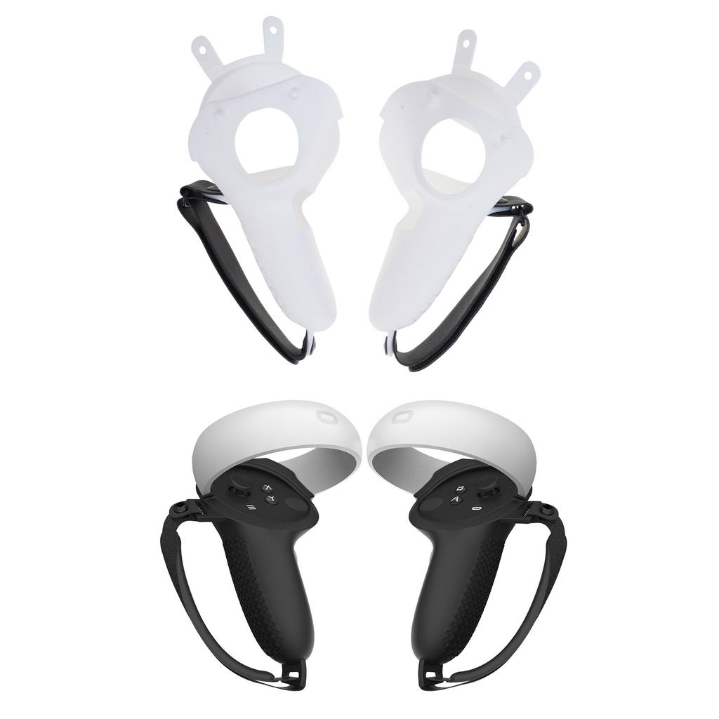 Anti-Throw Controller Shells Grips Lightproof Cover for Quest 2 VR Handle Protective Pouch VR Controller Sleeves
