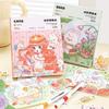 Creative Cartoon Coloring Book Multicolor with Solid Pigment Doodles Book Early Childhood Education Graffiti Art Book Toy
