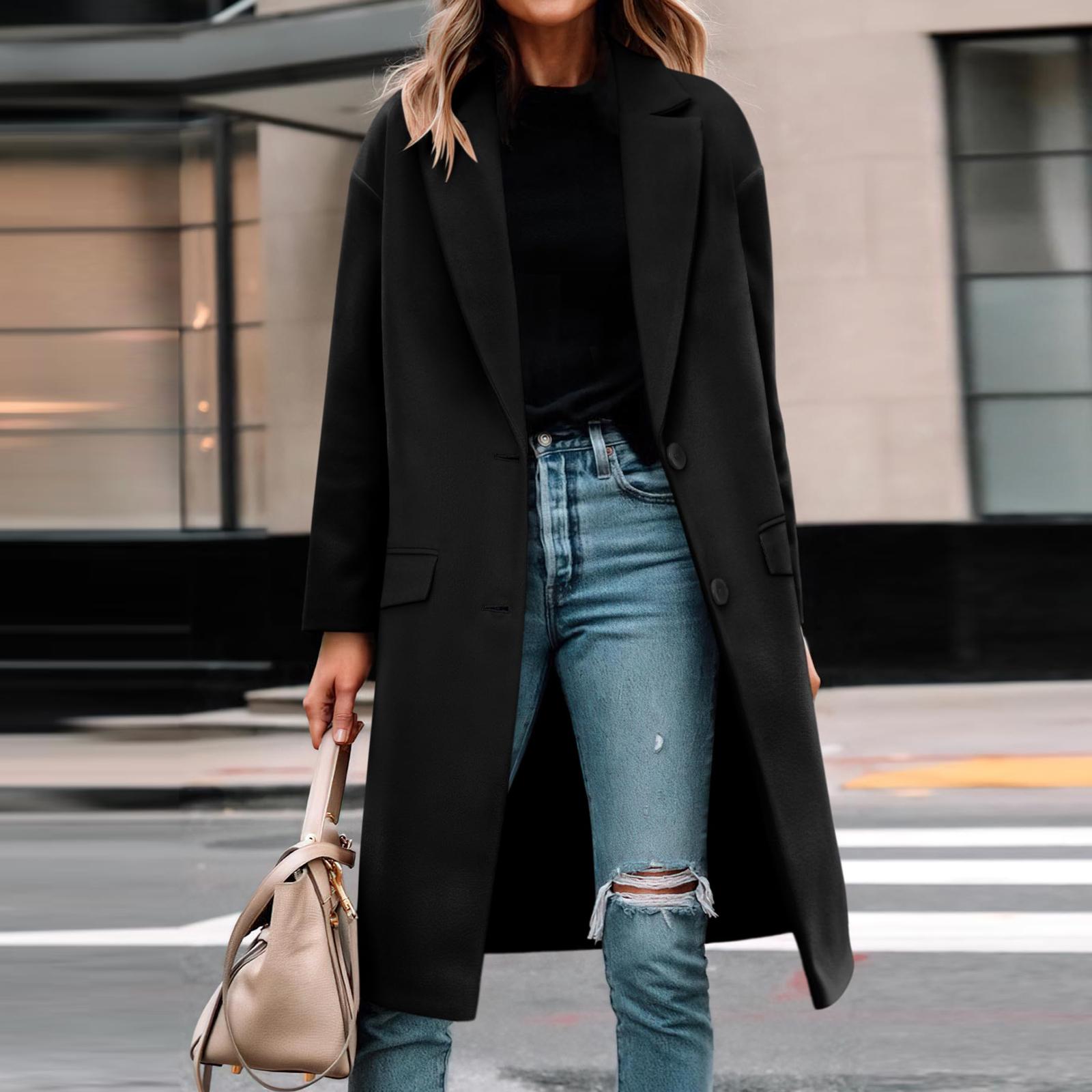 

Женские кардиганы с длинным рукавом, повседневные, легкие, на пуговицах, с V-образным вырезом, осенняя одежда S