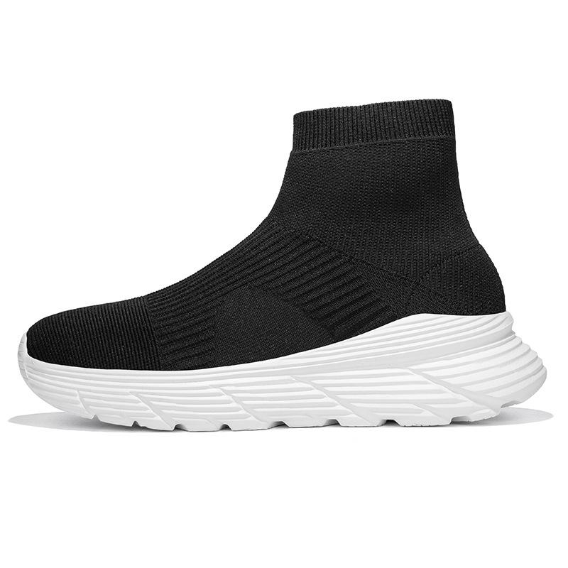 Jinjiang platform socks shoes four seasons breathable and comfortable large size lightweight casual sports shoes