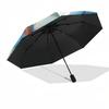 1pc Colorful Elephant Painting Umbrella with Plastic Handle,Suitable for All Seasons Umbrellaptys26092