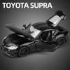 1/32 Toyota Supra GR Fast & Furious Supercar Alloy Car Model Sound and Light Pull Back Children's Toy Collectibles Birthday Gift