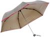 Folding Umbrella MOONBAT Sweet Jasmil Mixed Stripe Folding Umbrella Umbrella for Rain and Sunshine Simple Stylish Cute UV Light PU Black Black Rib