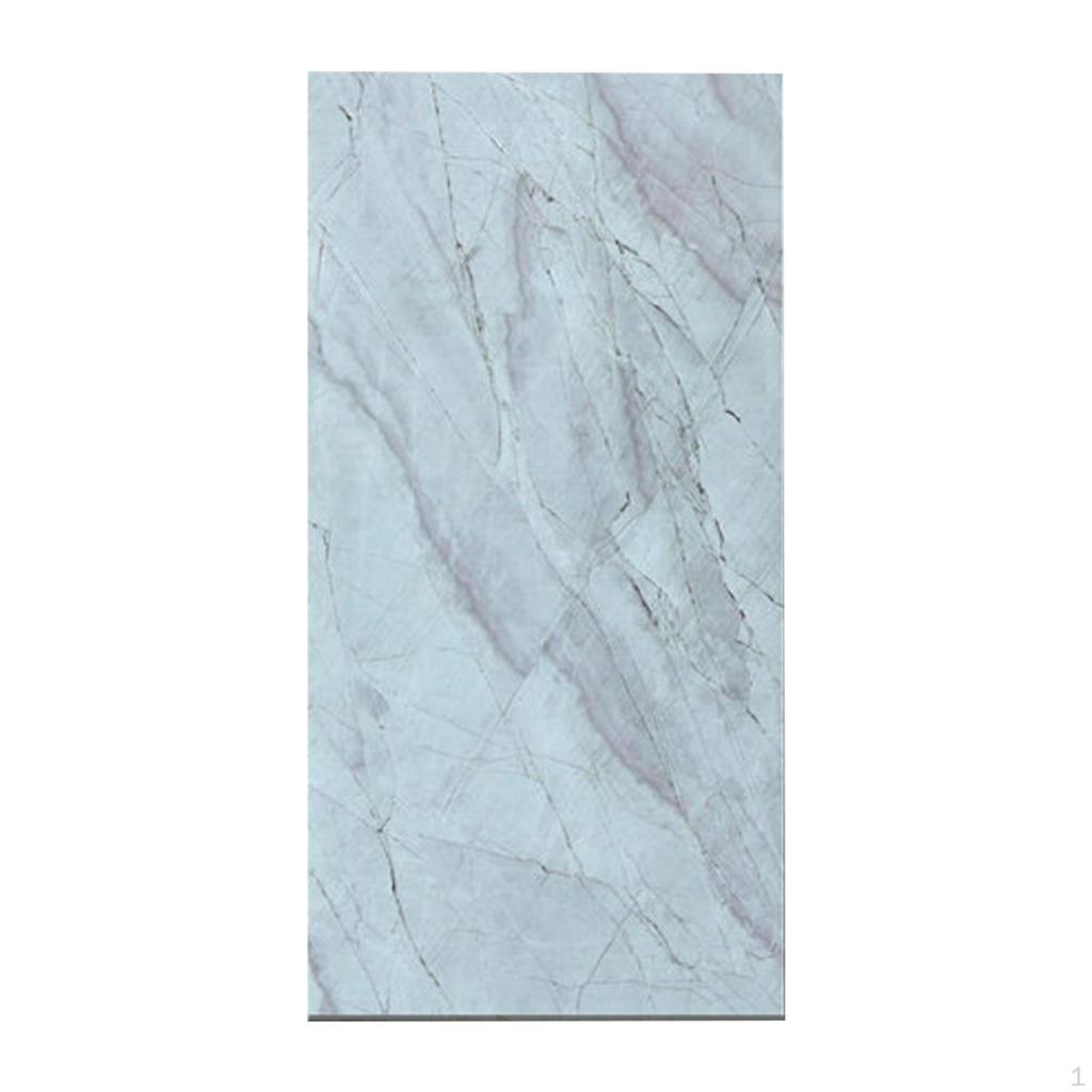 Elegant Marble Effect Tile Sticker for Kitchen And Bathroom Decor