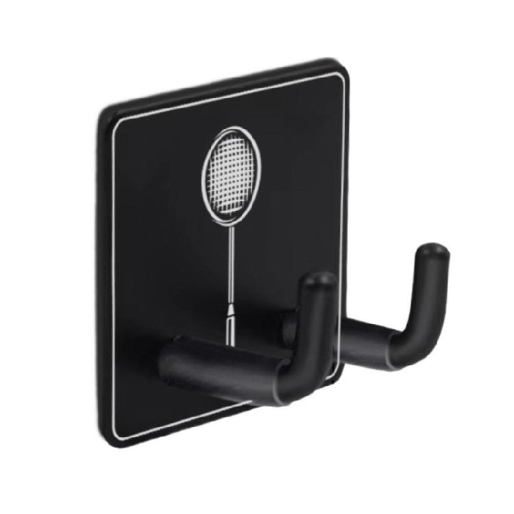 

Wall Mounted Racket Rack Metal Hanging Hook Badminton Racket Holder Gym Wall Hook Display Rack Tennis Racket Holder 1
