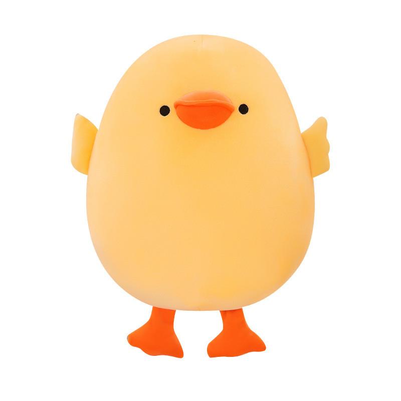 Adorable Yellow Big Duck Plush Toy Cute Cartoon Seat Cushion Girls Gift Kids