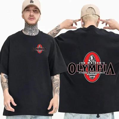 Crew Neck T - Shirt with Fitness - Olympia - Inspired Graphic Unisex Short Sleeve T-shirt High Quality Graphic T Shirts Y2k Tee