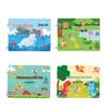 Quiet Book: Interactive Literacy Toy for Children's Early Education, Featuring Velcro Storytelling and Parent-Child Engagement