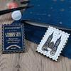 Stamp Style Vintage Matte Brass Clip Art Student Outdoor Sketch Multi-functional Painting Clip Handbook Decoration Accessories