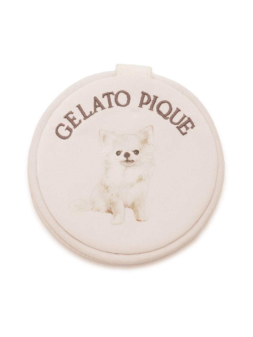 

Gelato Pique Круглое зеркало с рисунком собаки PWGG241667 Розовое Женское розовый