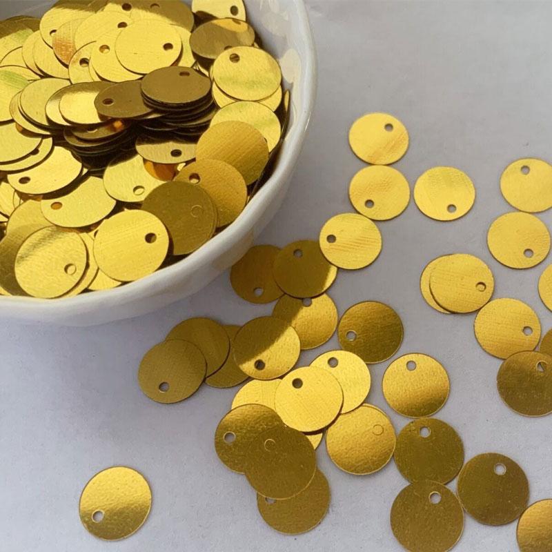 Paillettes in PVC da Fabbrica 6mm-65mm Rotonde Perlate Accessori per la Lavorazione di Abbigliamento Realizzati in Plastica