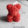 Rose Bear Aromatherapy Candle - Creative Ornament & Valentine's Souvenir
