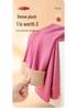 Women's High-Waist Thermal Pants: Fleece-Lined, Thickened Lamb Wool, Cotton Blend, Large Size, Ideal for Autumn & Winter.
