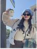 Ruffled Half-High Collar Knit Sweater for Women - Autumn/Winter 2025 Long Sleeve Top