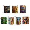 Textured Storage Container For Laundry Room Or Bedside Use Practical Oversized Storage Basket with Handle