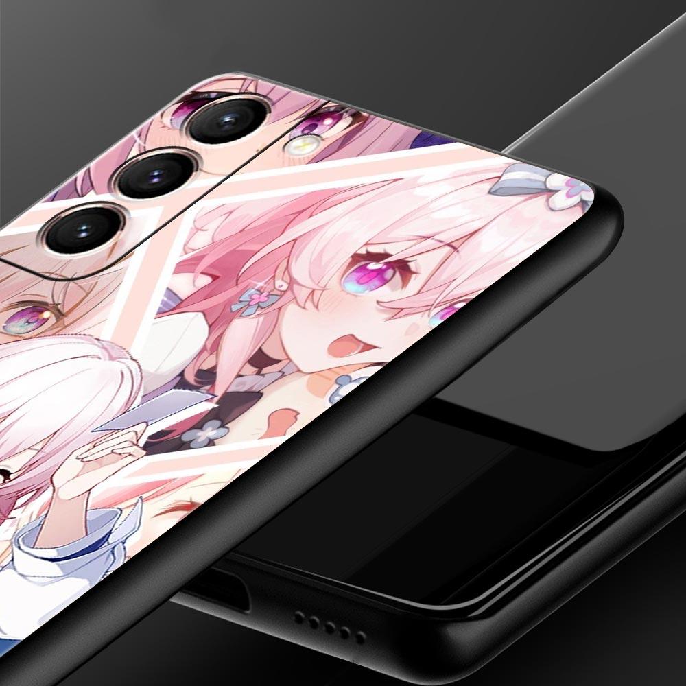 Carcasă de telefon Honkai Star Rail moale pentru Samsung Galaxy S24 S23 S22 S20 Ultra S21 FE 5G S10 S9 Plus S10E S8 20 silicon TPU capac