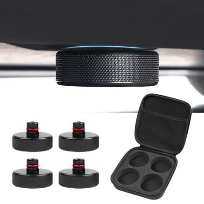 Portable Chassis with Storage-Case Universal Jack Pad Adapter Durable Rubber Lifting Jack Pad Adapter Tool for Y