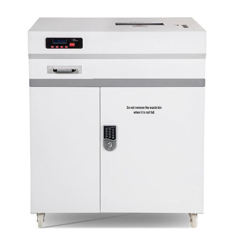 OASTAR High-Security Industrial Paper Shredder and Degausser CN plug (adapter included)