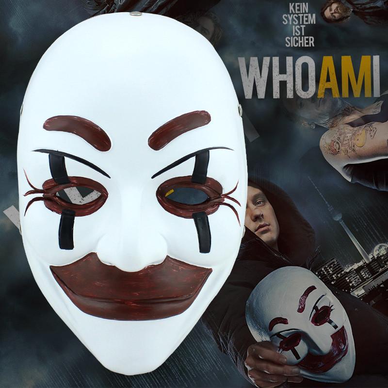 Am Who I Kein System Ist Sicher Mask Festive Dress Up Costume Supplies Events