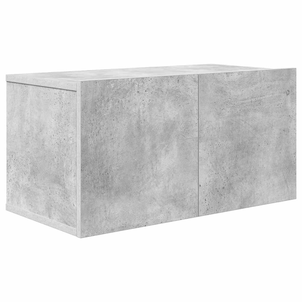 Vidaxl 6-Cz. TV Cabinet Set, Concrete Grey, Wood-Based Material