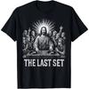 Jesus Last Set Rave Men's T-Shirt 100_Cotton Unisex O-Neck Short Sleeve Oversized Y2k Popular Fashio Y2k Short Sleeves Classic
