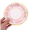 1 Set Paper Teacup Set, Party Tableware, Printed Flower Plates, Paper Birthday Plates, Disposable Teacups and Saucers, Floral Paper Plates, Tea Party