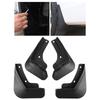 ABS Mudguard For Vehicles ABS Mudguard Front Wheel 160*230mm Mudguards Non-deformed Design Practical Use Reliable Performance