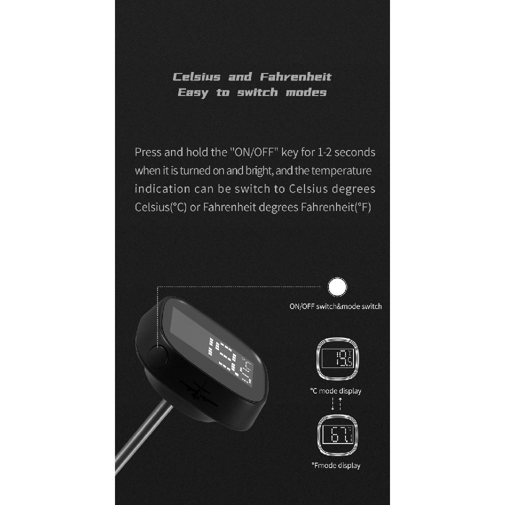 MHW-3BOMBER Instant Read Digital Thermometer Coffee Pot Food Thermometers for Cooking BBQ Camping Barista Kitchen
