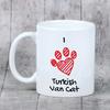 Turkish van - cup with a cat, cute cup with graphics, a gift with your photo from the Art-Dog brand