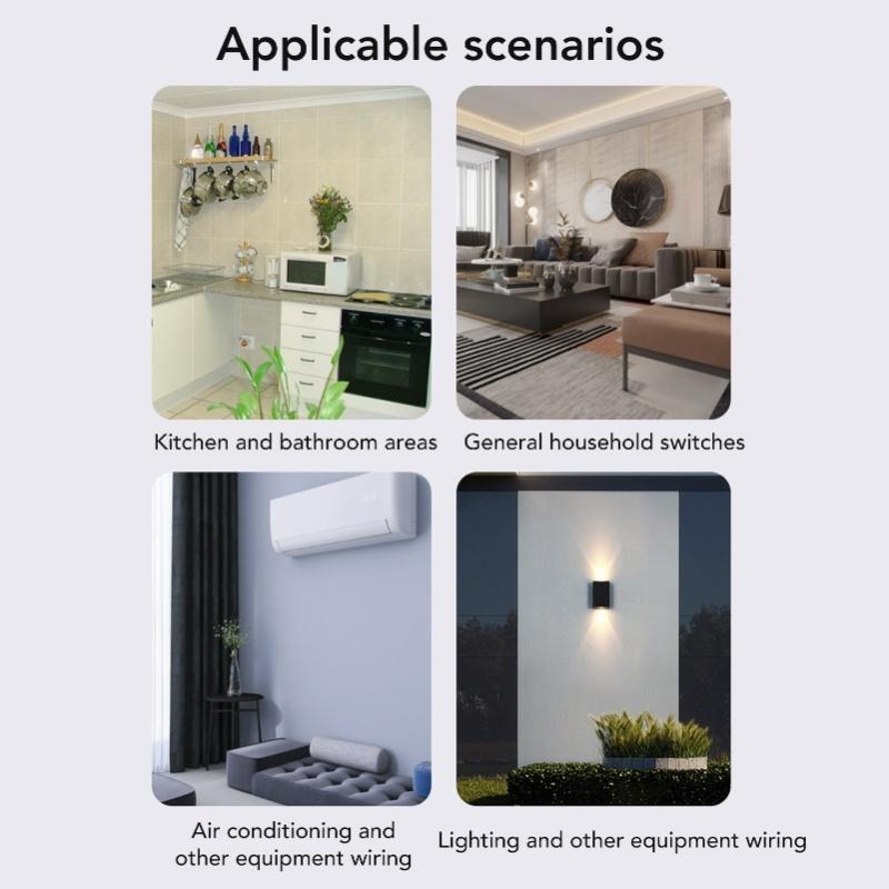 Terminal Block Junction Box DIN Rail Main Line Universal Power Distribution 690V 125A/400A Blue
