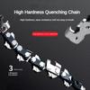 12/16 Inch Brushless Lithium Battery Chainsaw Household Rechargeable Small Handheld Chain Saw Outdoor Logging Electric Saw Black+Red