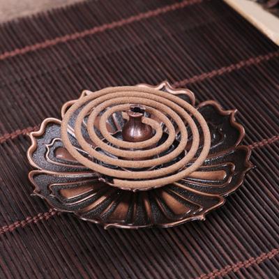 1 Stück Weihrauchbrenner Lotusform Metallbrennerhalter Weihrauchplatte Stick Kegel Weihrauch Aromatherapie Handwerk