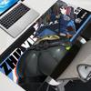 Large Gaming Mousepads Zenless Zone Zero Zhu Yuan Computer Soft Mousepad X Desk Pads For PC Keyboard Mats nonslipTable Rug