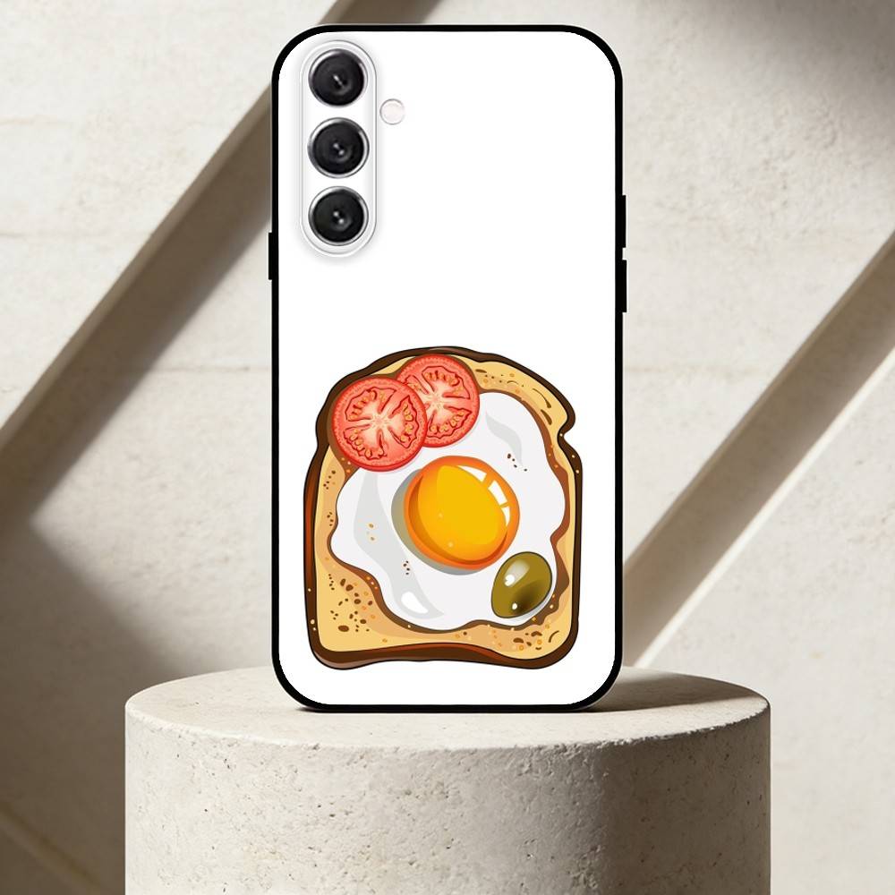 V-Vector cartoon Phone Case For Samsung Galaxy A91,80,73,72 ,71,53,52,32 ,31,22,21s,20,Soft Black Case