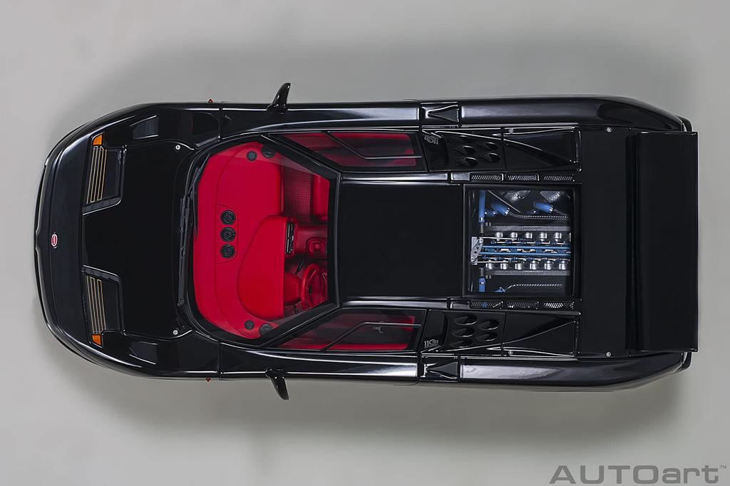 AUTOart Bugatti EB110 SS Schwarz Fertigprodukt 70919 1/18