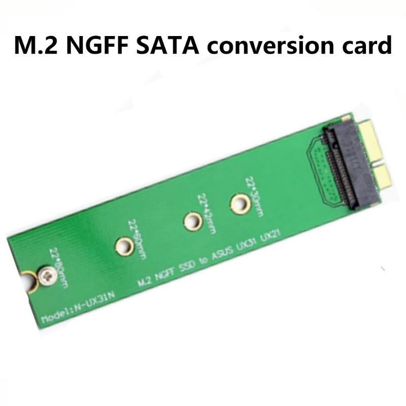 1PC M.2 NGFFs SSDs to 18Pin Extension Adapter Card for UX21/UX31 Zenbook Adapter Card M.2 NGFFs SSDs to 18Pin