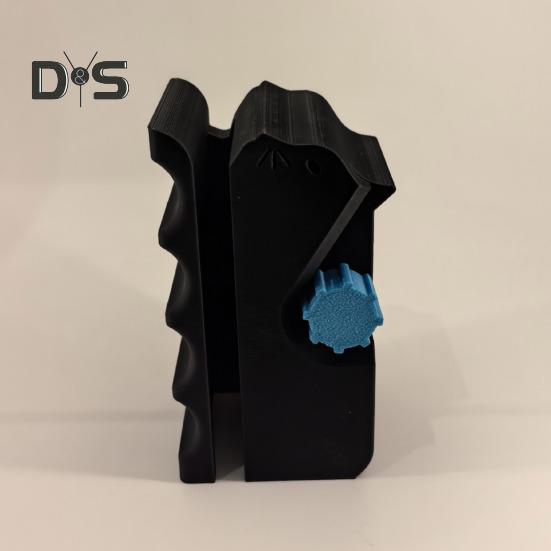 Cutter de carton pentru zgârierea pisicilor, tăietor de formă de pisică imprimat 3D, instrument de reciclare a cartonului portabil pentru zgârierea pisicilor DIY