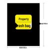 Thickened Flat-Mouth Black Garbage Bags