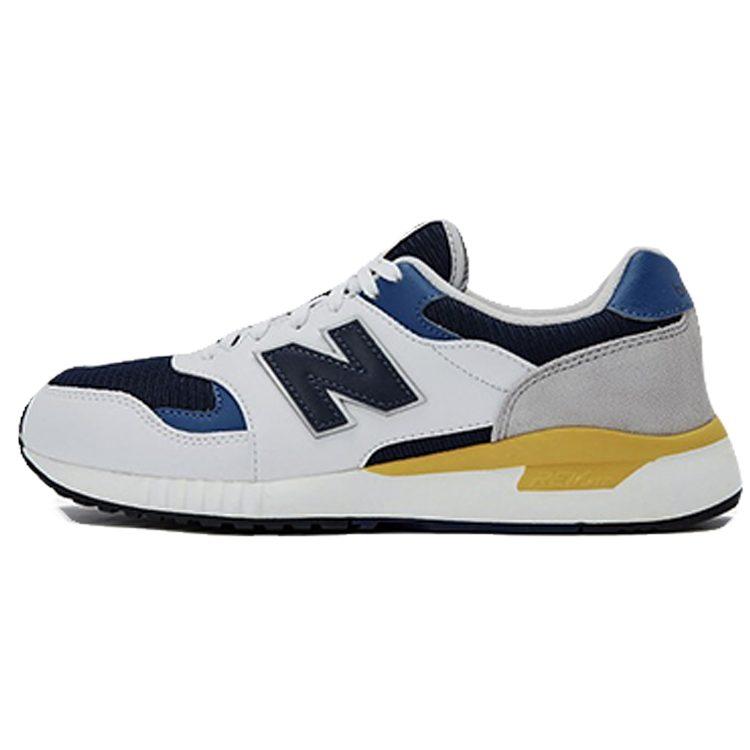 New Balance 574 White/Yellow/Blue ML570ATS