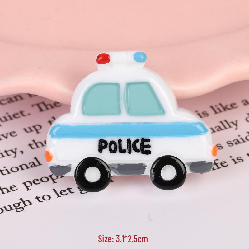 Simulation Cars 3 Cream Glue Phone Case Resin DIY Storage & Stationery Box with Refrigerator Stickers.