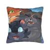 Pillow Case W-Warrior Cats Comfy  Pillow Cover For Living Room Bed Chair Retro Trendy Pillowcases