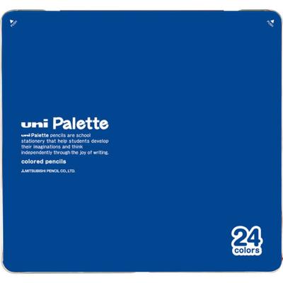 Colored Pencil 880 Uni Palette Elementary School Blue 24 Colors K88024CPLT.33