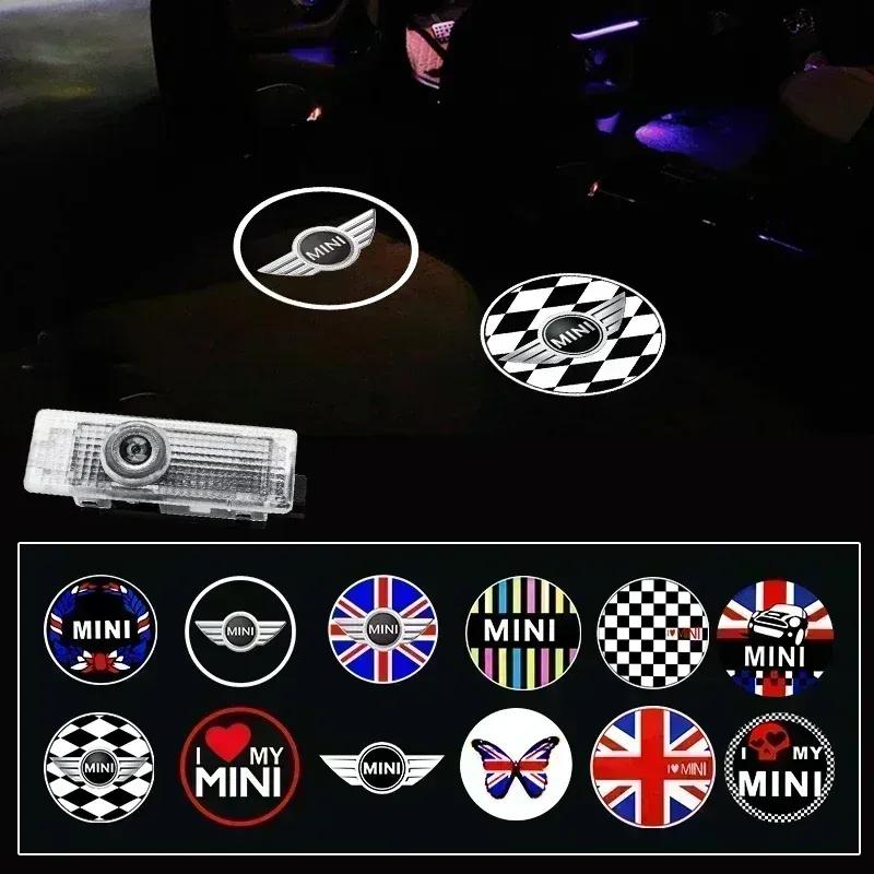 2 Stück LED Auto Tür Projektor Auto Willkommenslicht Für BMW Mini Cooper Works R52 R55 R56 R57 R50 R53 R60 R61 F54 F55 F56 F60 Teile