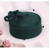 Chapéu de boina de feltro de lã australiana feminino britânico francês fascinator senhora artista fedora boné boina feminino chapéus menina pillbox chapéu
