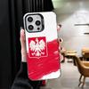 Poland Flag White Red Shockproof Phone Case for iPhone 17 Air 16 16E 15 Pro Max 14 Plus 13 Mini 12 Back Cover Anti Fall Fundas