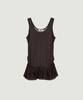 Lizzy Sleeveless Top (Brown)