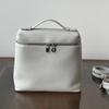 LP23 Simple Fashion Casual Single/Double Shoulder Bag Large Capacity Handbag Genuine Leather Womens Bag